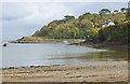 SW7825 : View from the beach at Flushing Cove, and past Gillan Cove to the promontory of The Herra, Cornwall by Derek Voller