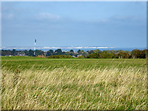 TR3746 : View over Pegwell Bay towards Ramsgate by Robin Webster