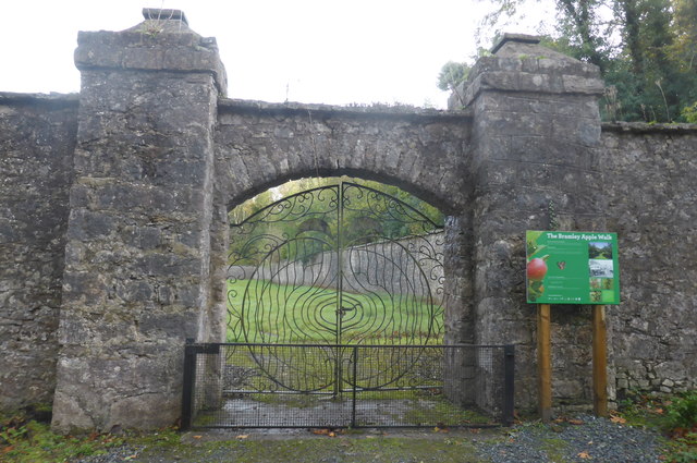 Walled Garden gates, Loughgall Country Park, Co Armagh, Northern Ireland