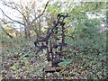 Steel sculpture in Southgate Spinney