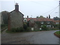 Cottages on Church Lane, South Creake