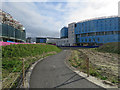 Cycle path on Cambridge Biomedical Campus