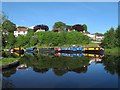 Llangollen canal marina