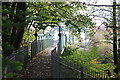 Footbridge over River Ebbw, Rogerstone