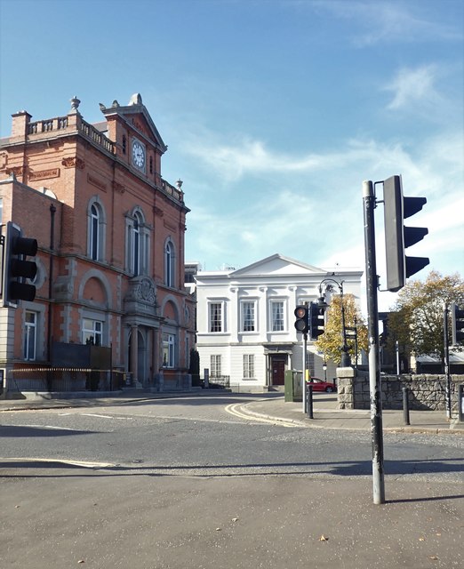 The Newry City Hall and the Sean Hollywood Arts Centre
