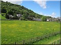 Approaching Corwen by rail