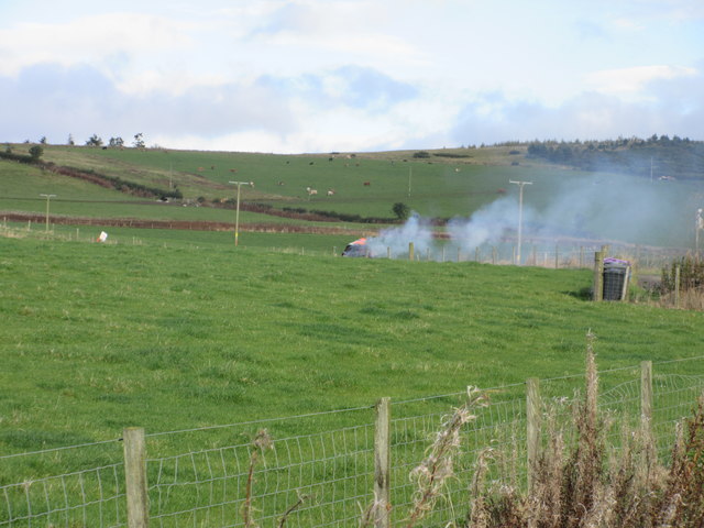 Fire at Over Ascreavie