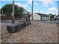 Corwen station - train seat