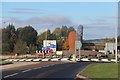 Roundabout sculpture on the A912