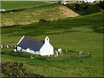SN1952 : Holy Cross Church Mwnt by Steve Houldsworth