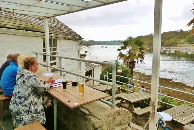 View of The Helford River from the Shipwright's Arms