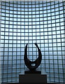 SW5140 : 'Curved Form (Trevalgan)' by Dame Barbara Hepworth in the Tate St Ives by Rod Allday