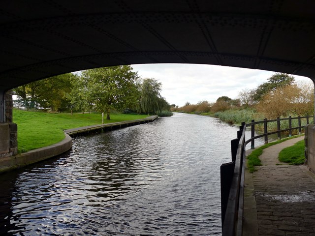 The Selby Canal below Burn Bridge