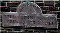 Welsh inscription on the former Nazareth chapel, Williamstown