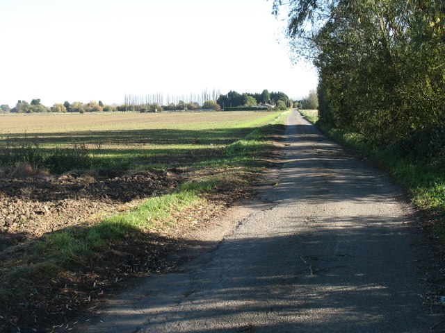 The lane to Leverington