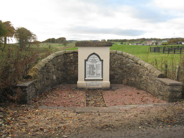 War memorial at Haywood