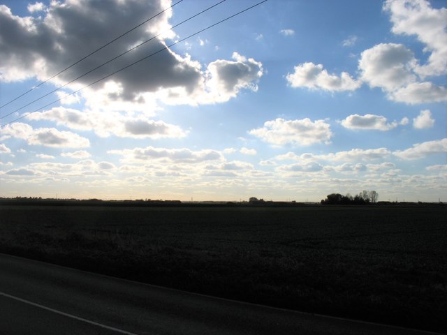 Farmland south of Whittlesey