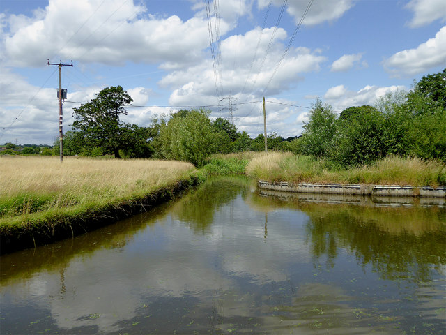 Canal feeder near Norton Green, Stoke-on-Trent