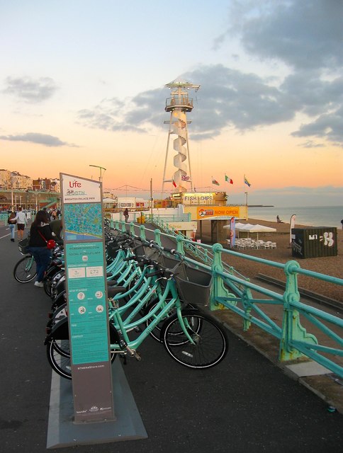 BTN Bike Share Hub, Madeira Drive, Brighton