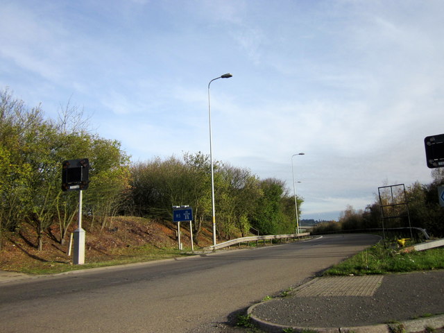 M5 Junction 7 Slip Road Northbound © Roy Hughes cc-by-sa/2.0 ...