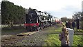 46100 Royal Scot at Norton House Farm Level Crossing