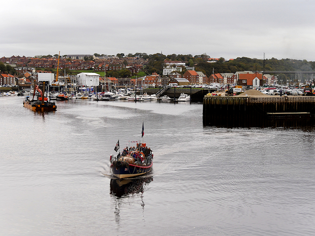 Mary Ann Hepworth (Former Lifeboat) in Whitby Upper Harbour