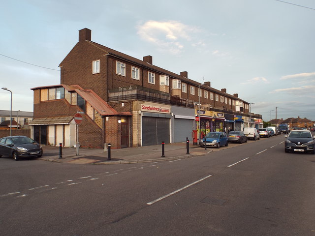 Shops on Broxburn Drive, South Ockendon