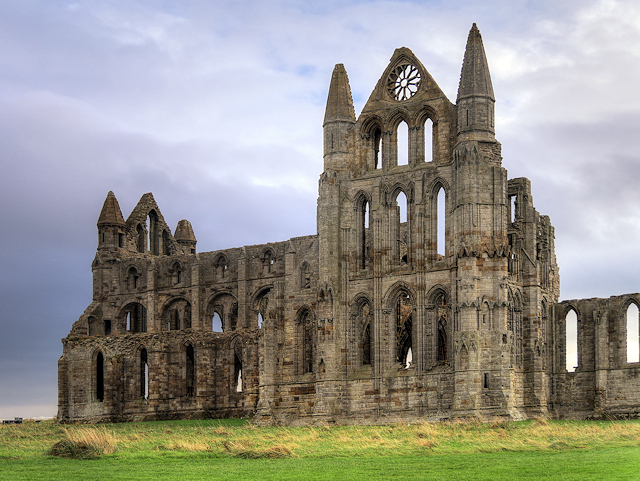 Whitby Abbey, North Face