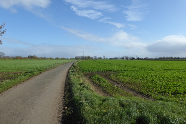 Farmland around Ings Lane