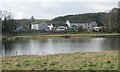 Houses beside the River Dee, Mersecroft, Kirkcudbright