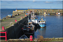 NT4075 : Port Seton Harbour by Anne Burgess