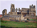 NZ9011 : The Abbey at Whitby by David Dixon