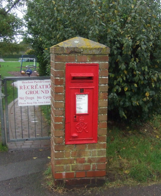 George VI postbox on Station Road,... © JThomas :: Geograph Britain and ...