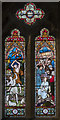 SP0343 : Chancel stained glass window, All Saints' church, Evesham by Julian P Guffogg