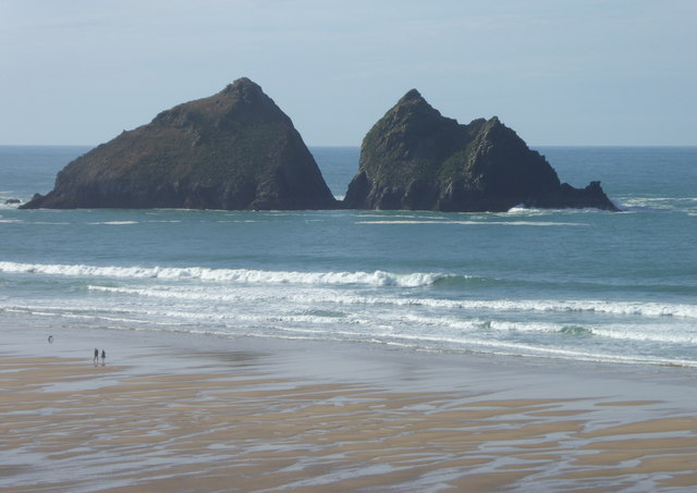 Carter's or Gull Rocks and Holywell Beach