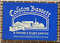 Colston Bassett and District Dairy Limited sign