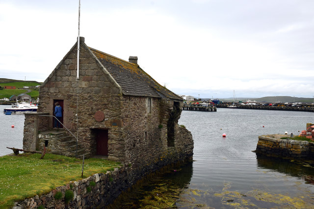 Pier House Museum, Symbister, Whalsay, Shetland