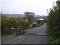 Cattle grid on the edge of Walkhampton village