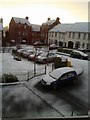 A light covering of snow in Magherafelt.