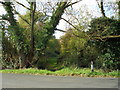 Wychavon Way crosses Fladbury Hill at Four Acres