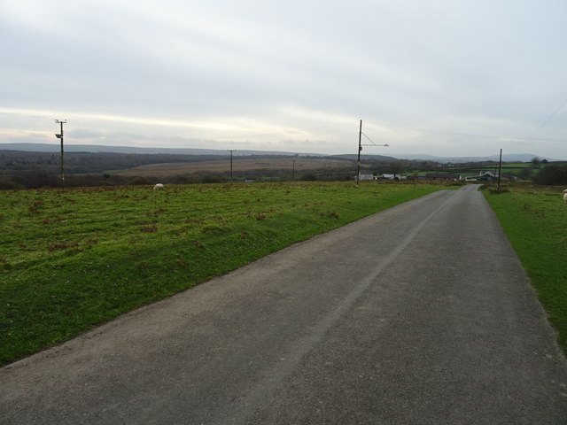 Crossing Welsh Moor to Bryn