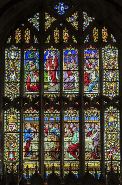 East window,  St Lawrence's church, Evesham