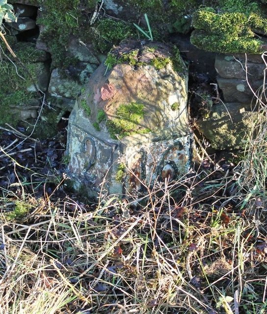 Old Milestone by the A6, north of Milestone House, Penrith