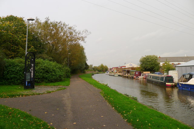 The Trent and Mersey Canal near Whieldon Road