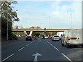 Garstang Road runs under the M55