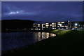 The new Anderson High School beside Loch of Clickimin, Lerwick