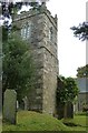 SW7625 : The tower of the parish church at Manaccan, Cornwall by Derek Voller