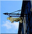 Wordless name sign, Bull Hotel, Bridport