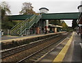 Modern footbridge, Llandaf railway station, Cardiff