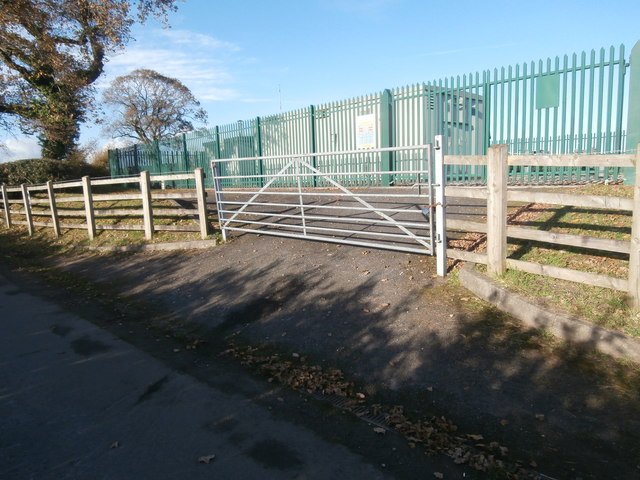 Pumping station (?) near Ty-uchaf Farm